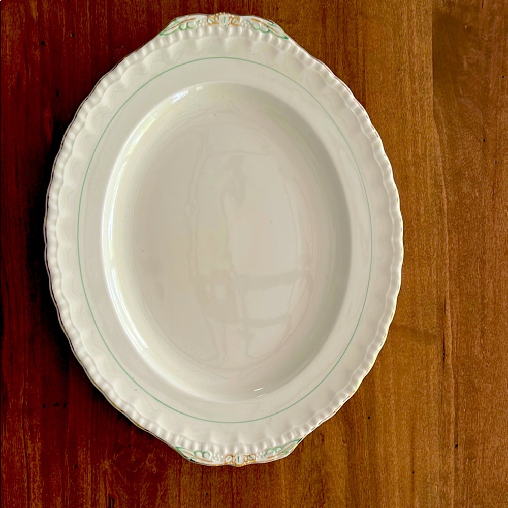 Grindley of England Creampetal Design Serving Platter